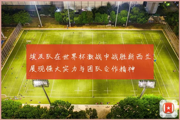 埃及队在世界杯激战中战胜新西兰展现强大实力与团队合作精神